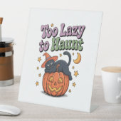Signe De Table Halloween Lazy Ghost (In SItu)