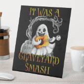 Signe De Table Halloween Monster Mash Ghost Graveyard Smash (In SItu)