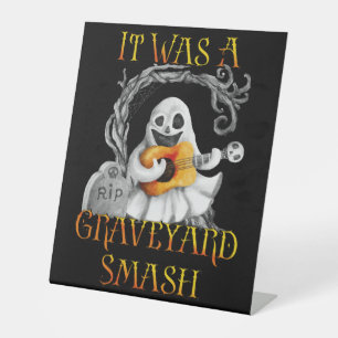 Signe De Table Halloween Monster Mash Ghost Graveyard Smash
