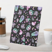 Signe De Table Halloween pastel gothique apothecaire et cimetière (In SItu)