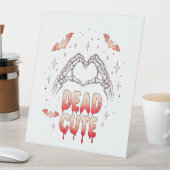 Signe De Table halloween Squelette Mains Coeur, chauves-souris et (In SItu)