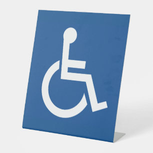Signe De Table Handicapé