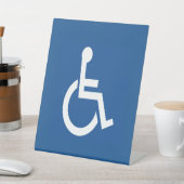 Signe De Table Handicapé (In SItu)