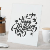 Signe De Table happy Halloween, Halloween party, funny Halloween  (In SItu)