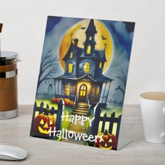 Signe De Table Haunted Hollow & Lune