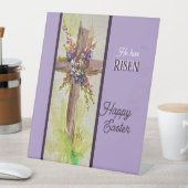Signe De Table He is Risen Flat Note Card (In SItu)