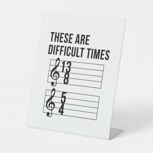 Signe De Table Heures des professeurs de musique (Recto)
