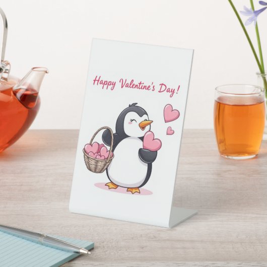 Signe De Table Heureuse Sainte-Valentin (In SItu)