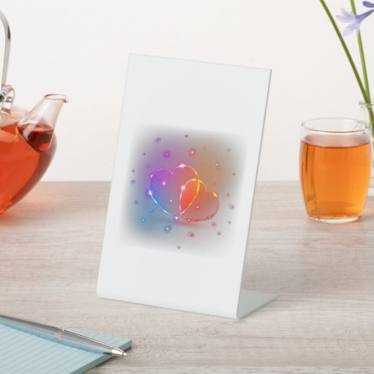 Signe De Table Heureuse Sainte-Valentin (In SItu)