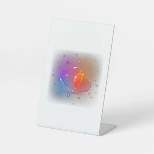 Signe De Table Heureuse Sainte-Valentin (Recto)