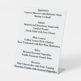 Signe De Table "Heureux de ne jamais avoir commencé ici"