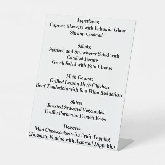 Signe De Table "Heureux de ne jamais avoir commencé ici" (Recto)