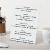 Signe De Table "Heureux de ne jamais avoir commencé ici" (In SItu)