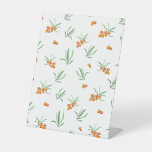 Signe De Table Hibiscus Aquarelle Botanique Floraison transparent