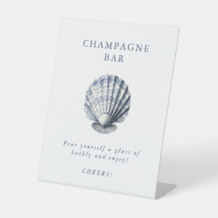 Signe De Table Hors Fête des mariées du marché côtier