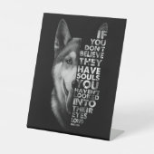 Signe De Table Husky If You Don't (Recto)