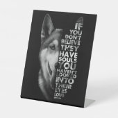 Signe De Table Husky If You Don't (Recto)