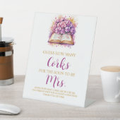 Signe De Table Hydrangea Devinez Combien de lièges jeu (In SItu)