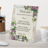 Signe De Table Hydrangée Violette Et Mariage Dentelle (In SItu)