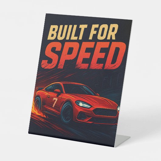 Signe De Table Ignite the Road  (Recto)