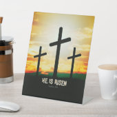 SIGNE DE TABLE IL EST RENDU - ILLUSTRATION DE PÂQUES  (In SItu)