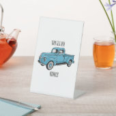 Signe De Table Illustration classique de la caricature pour camio (In SItu)