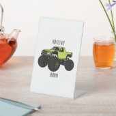 Signe De Table Illustration de camion monstre (In SItu)