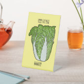 Signe De Table Illustration de chou chinois (In SItu)