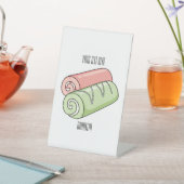 Signe De Table Illustration de gâteau suisse roll / roll (In SItu)