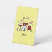 Signe De Table Illustration de kit de batterie (Recto)