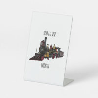 Illustration de la locomotive à vapeur