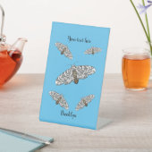 Signe De Table Illustration de la papine géante léopard (In SItu)