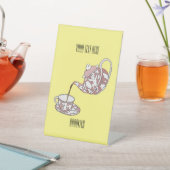 Signe De Table Illustration de la série Teacup (In SItu)