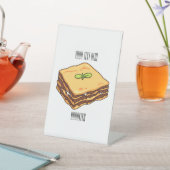 Signe De Table Illustration de Lasagna (In SItu)