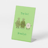 Signe De Table Illustration de mignonne guava feijoa (Recto)