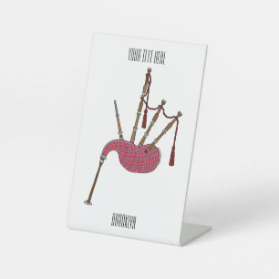 Signe De Table Illustration de pipes