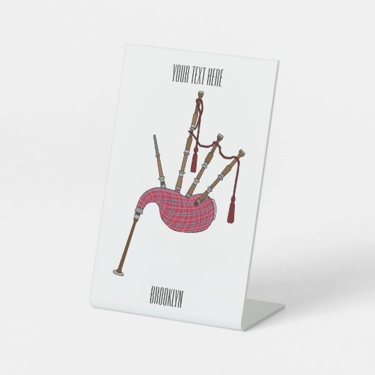 Signe De Table Illustration de pipes (Recto)