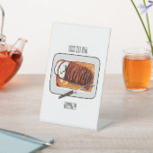 Signe De Table Illustration de poitrine de dinde rôtie (In SItu)