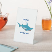 Signe De Table Illustration de requin marteau (In SItu)