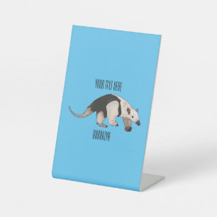 Signe De Table Illustration de Tamandua