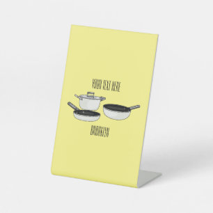 Signe De Table Illustration des jeux de cuisine