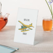 Signe De Table Illustration d'hydravion (In SItu)