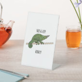 Signe De Table Illustration du caméléon de Jackson (In SItu)