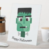 Signe De Table Illustration du monstre de Frankenstein (In SItu)