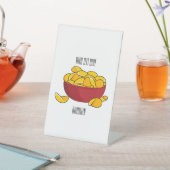 Signe De Table Illustration d'une puce de pomme de terre (In SItu)