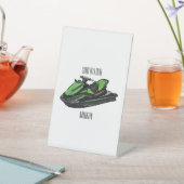 Signe De Table Illustration Jet ski (In SItu)