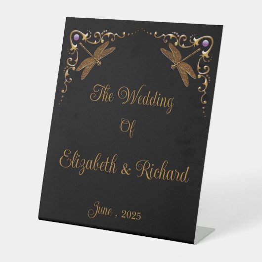 Signe De Table Imaginaire Fairy Tale Mariage (Recto)