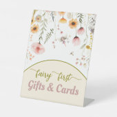 Signe De Table Imaginaire fleur sauvage fée premier Cadeaux (Recto)