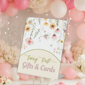 Signe De Table Imaginaire fleur sauvage fée premier Cadeaux