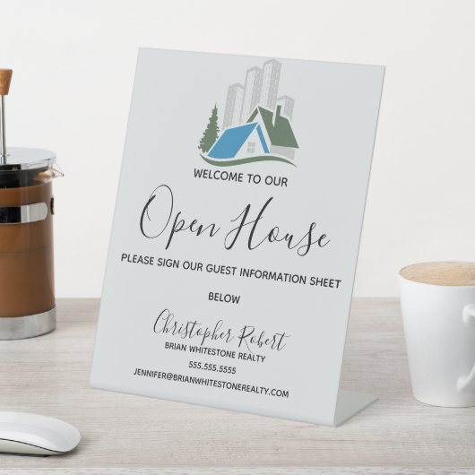 Signe De Table Immobilier simple (In SItu)